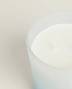 (350 G) White Powdery Scented Candle