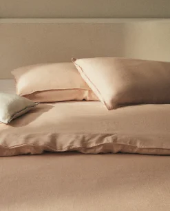 (140 Gsm) Washed Linen Duvet Cover