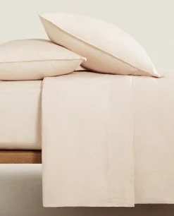 (140 Gsm) Washed Linen Duvet Cover