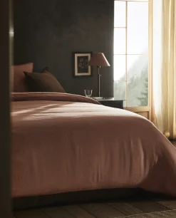 (140 Gsm) Washed Linen Duvet Cover