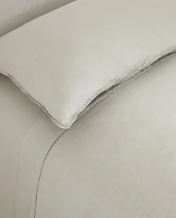 (140 Gsm) Washed Linen Duvet Cover