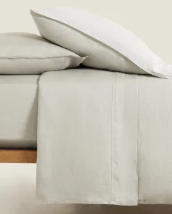 (140 Gsm) Washed Linen Duvet Cover