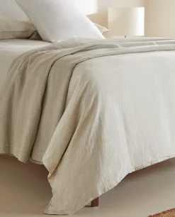 (160 Gsm) Washed Linen Duvet Cover