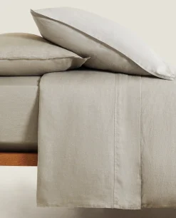 (140 Gsm) Washed Linen Duvet Cover