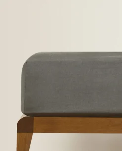 (140 Gsm) Washed Linen Fitted Sheet
