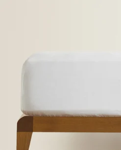 (160 Gsm) Washed Linen Fitted Sheet
