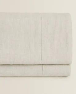 (160 Gsm) Washed Linen Flat Sheet