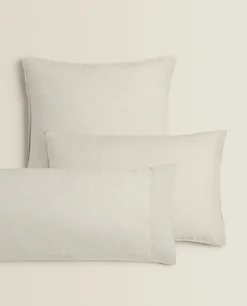 (160 Gsm) Washed Linen Pillowcase