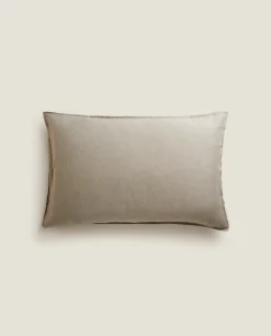 (140 Gsm) Washed Linen Pillowcase