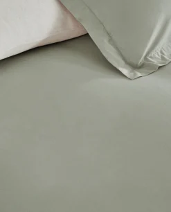 (180 Thread Count) Cotton Percale Fitted Sheet