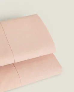 (180 Thread Count) Cotton Percale Flat Sheet