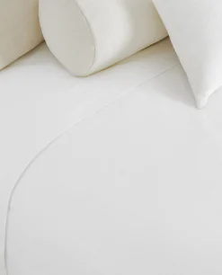 (500 Thread Count) Cotton Percale Fitted Sheet
