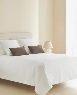 (300 Thread Count) Cotton Percale Fitted Sheet