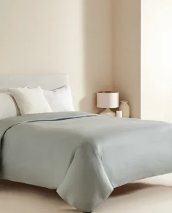 (300 Thread Count) Cotton Sateen Flat Sheet