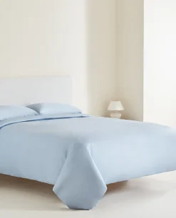 (300 Thread Count) Cotton Sateen Flat Sheet