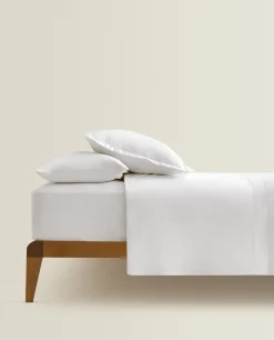 (300 Thread Count) Cotton Sateen Flat Sheet