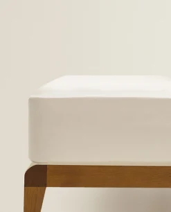 (300 Thread Count) Sateen Fitted Sheet