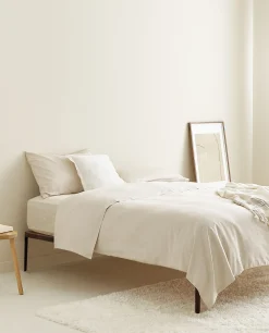 (300 Thread Count) Sateen Fitted Sheet