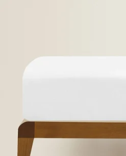 (300 Thread Count) Sateen Fitted Sheet
