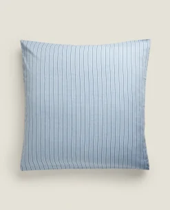 (300 Thread Count) Striped Washed Sateen Pillowcase