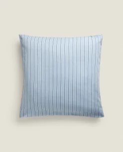 (300 Thread Count) Striped Washed Sateen Pillowcase