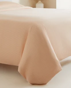 (300 Thread Count) Striped Washed Sateen Duvet Cover