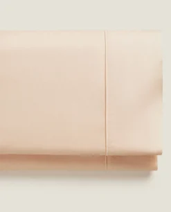 (300 Thread Count) Washed Sateen Flat Sheet