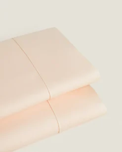 (300 Thread Count) Washed Sateen Flat Sheet