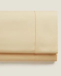 (300 Thread Count) Washed Sateen Flat Sheet
