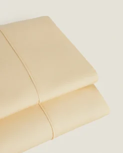 (300 Thread Count) Washed Sateen Flat Sheet