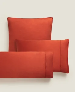 (300 Thread Count) Washed Sateen Pillowcase