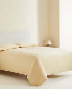 (300 Thread Count) Washed Sateen Fitted Sheet