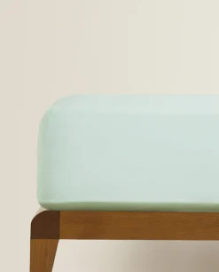 (300 Thread Count) Washed Sateen Fitted Sheet