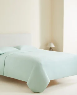 (300 Thread Count) Washed Sateen Fitted Sheet