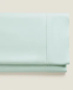 (300 Thread Count) Washed Sateen Flat Sheet