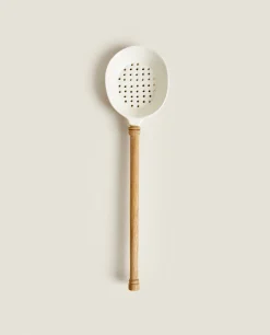 Acacia Slotted Spoon