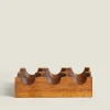 Acacia Wood Egg Carton