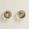 Acrylic Flower Door Knob (Pack Of 2)