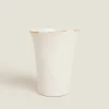 Antique Finish Ceramic Tumbler