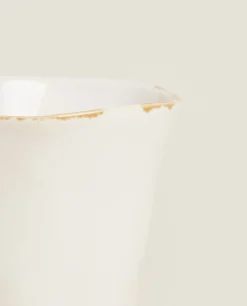 Antique Finish Ceramic Tumbler