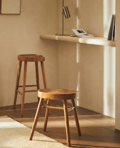 Ash Wood Stool