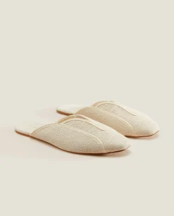 Babouche Slippers With Detailing