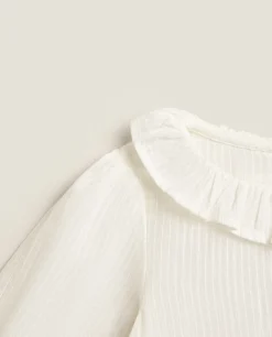 Baby Shirt With Ruffles
