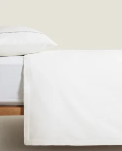 Bedspread With Backstitching