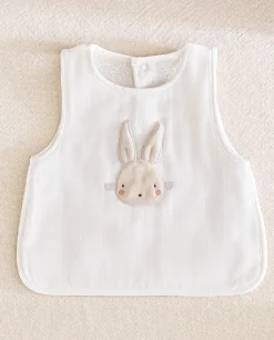 Bib With Bunny Applique