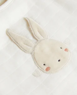 Bib With Bunny Applique
