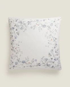 Blue Flowers Pillowcase