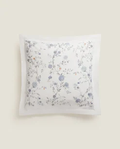 Blue Flowers Pillowcase