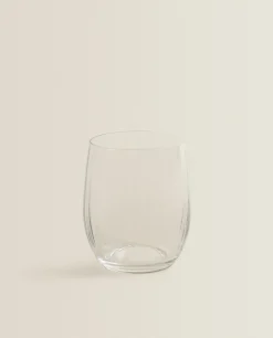 Bohemia Crystal Tumbler With Lines