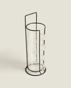 Borosilicate Glass Cup Tower (Set Of 4)